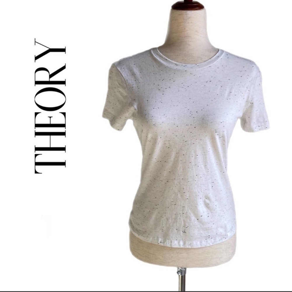 THEORY SPECKLED TEE S